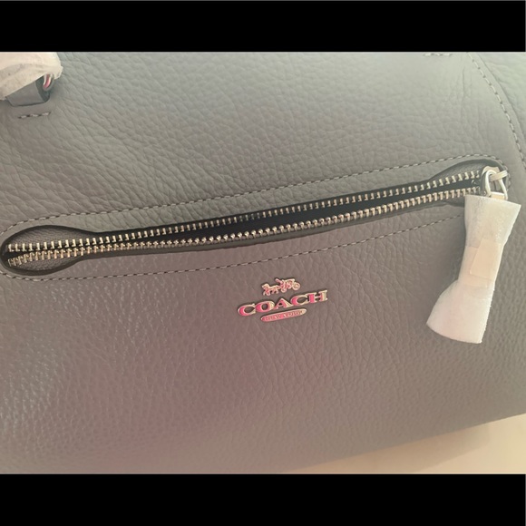 ✨BNWT✨COACH Prairie Silver-Granite Satchel bag - Picture 4 of 7